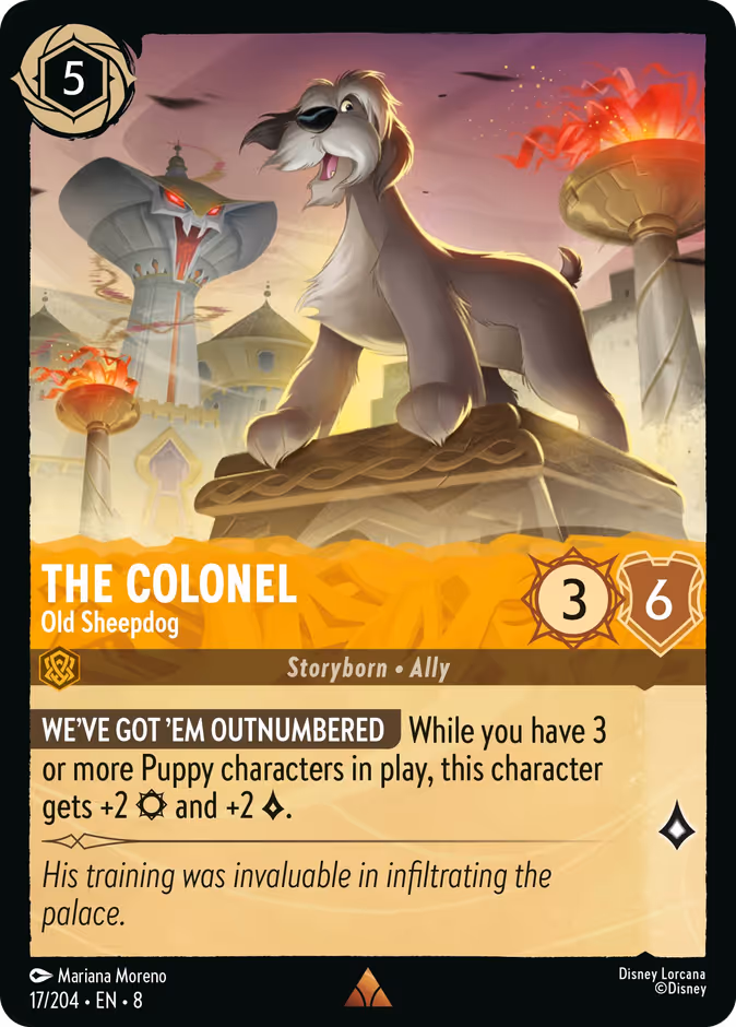 Carta The Colonel · Old Sheepdog