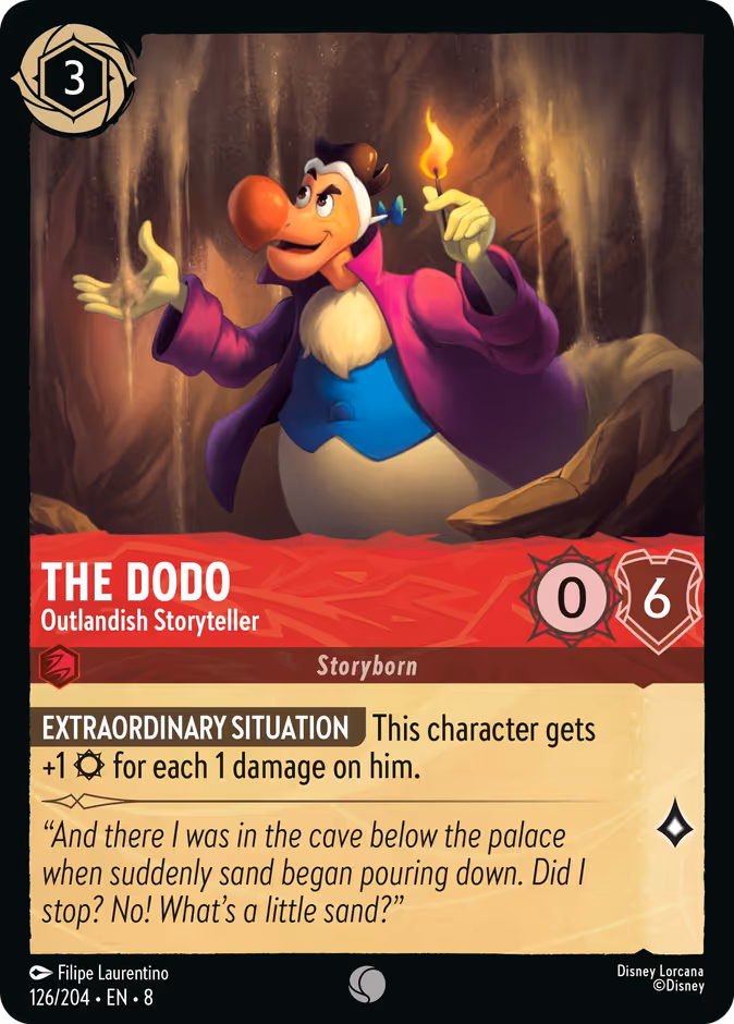 Carta The Dodo · Outlandish Storyteller