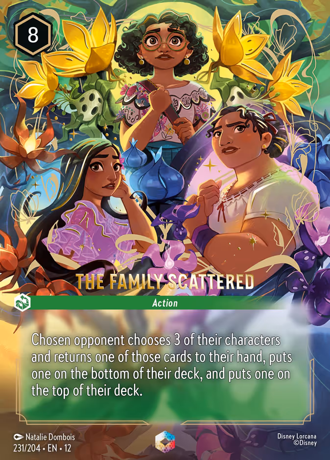 Carta The Family Scattered · 