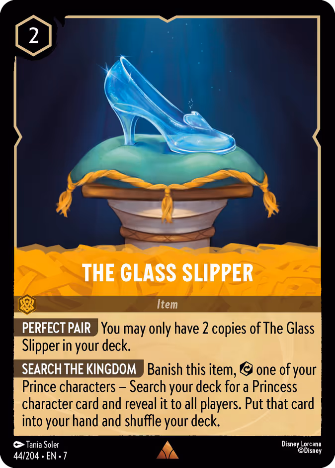 Carta The Glass Slipper · 