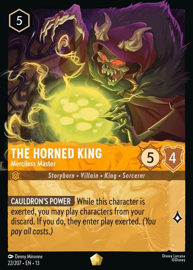 Carta The Horned King · Merciless Master