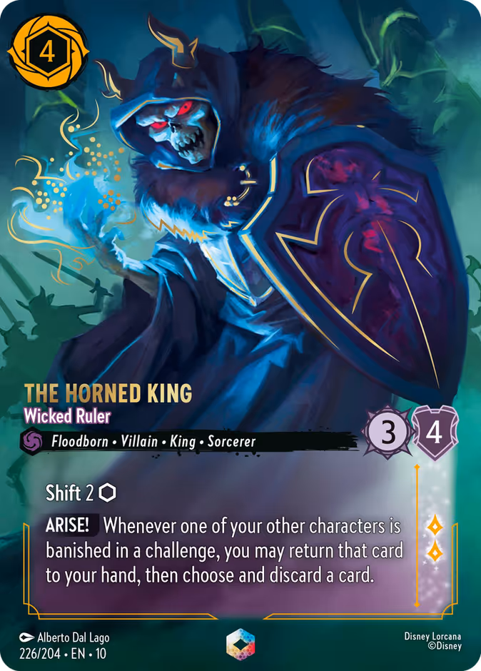 Carta The Horned King · Wicked Ruler