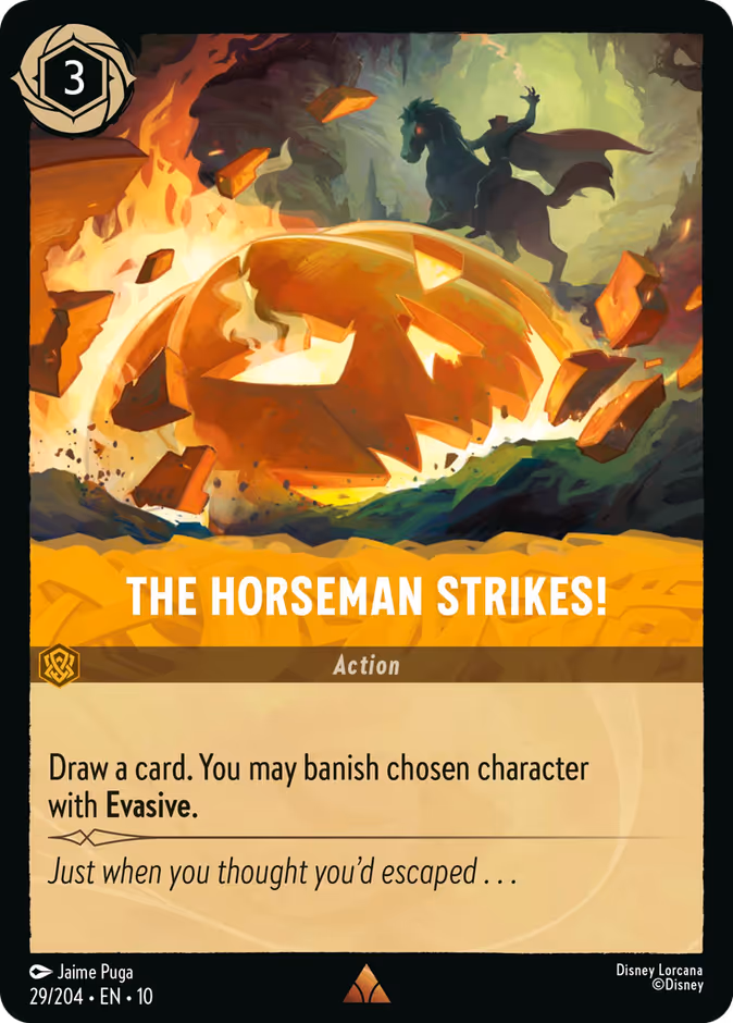 Carta The Horseman Strikes! · 