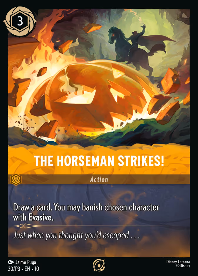 Carta The Horseman Strikes! · 