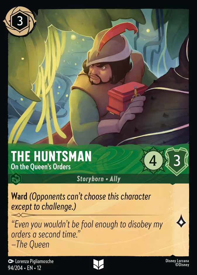 Carta The Huntsman · On the Queen's Orders
