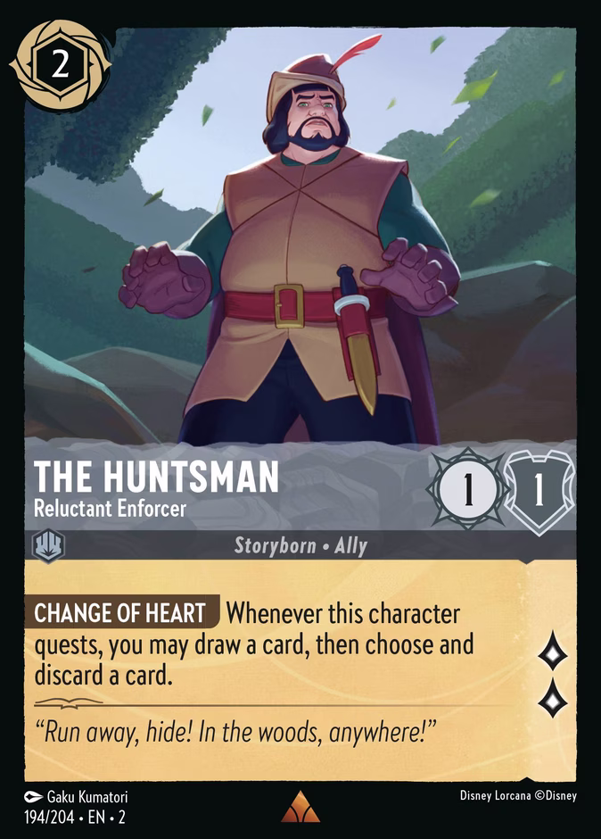 Carta The Huntsman · Reluctant Enforcer