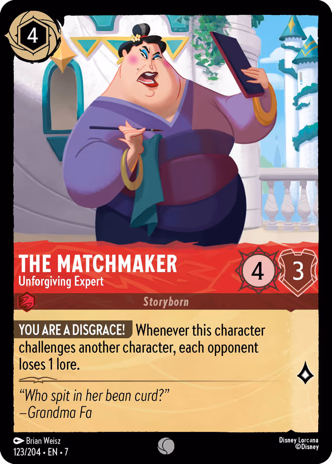 Carta The Matchmaker · Unforgiving Expert
