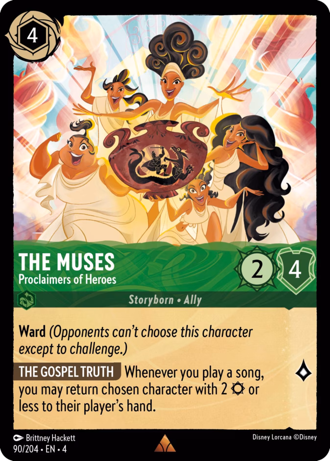 Carta The Muses · Proclaimers of Heroes