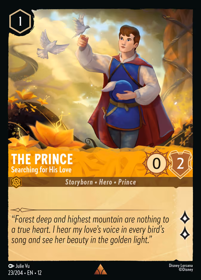 Carta The Prince · Searching for His Love