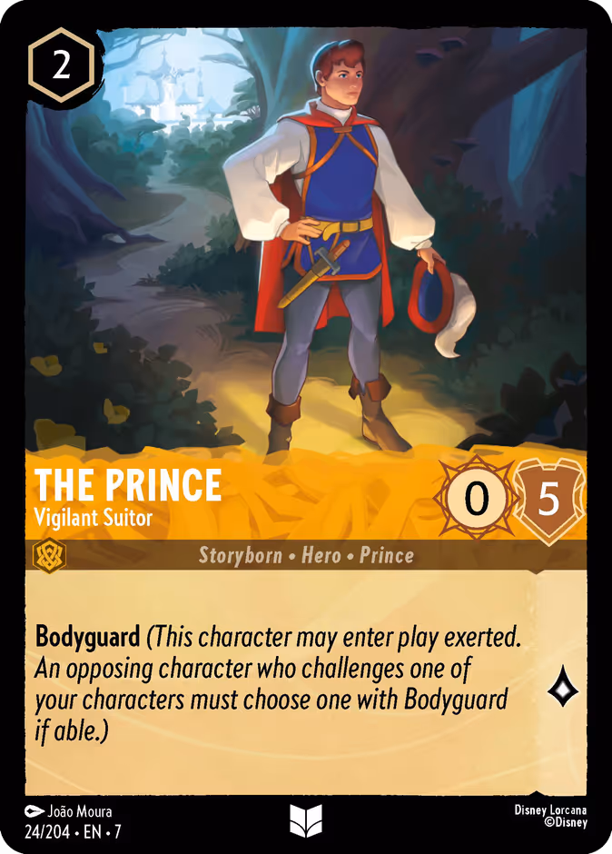 Carta The Prince · Vigilant Suitor
