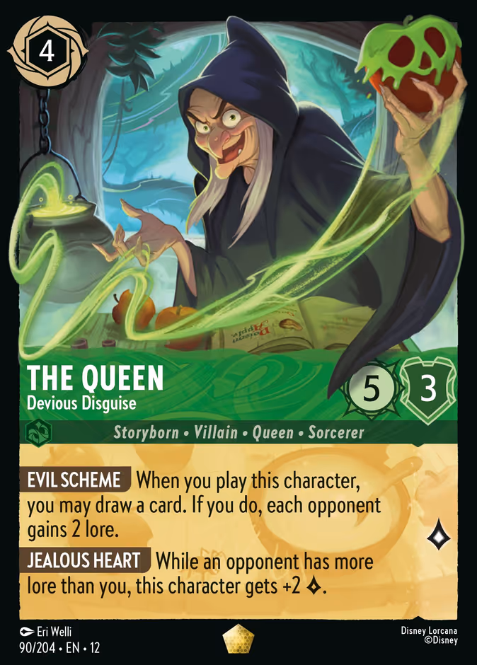 Carta The Queen · Devious Disguise