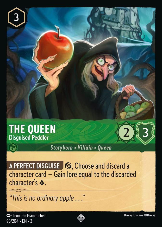 Carta The Queen · Disguised Peddler