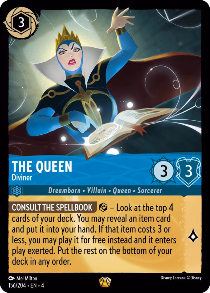 Carta The Queen · Diviner