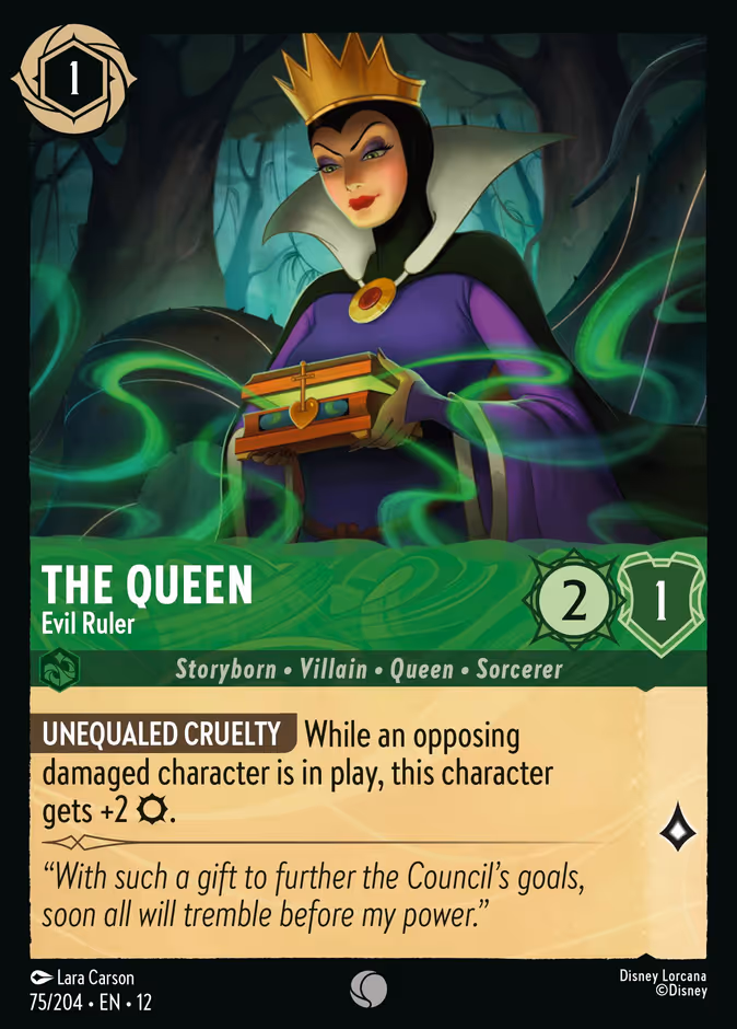 Carta The Queen · Evil Ruler