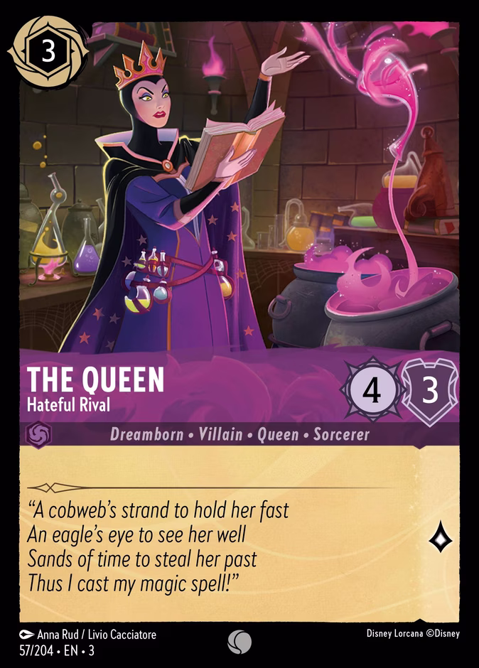Carta The Queen · Hateful Rival