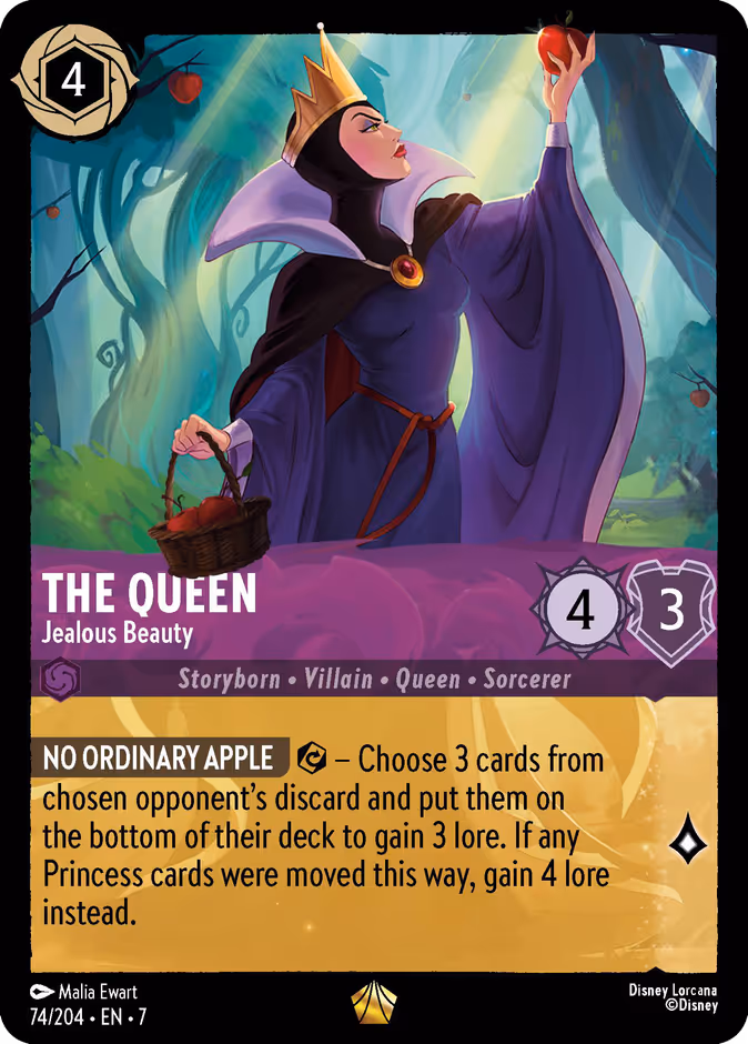 Carta The Queen · Jealous Beauty