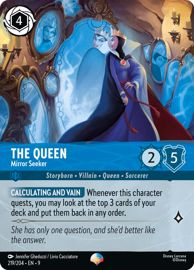 Carta The Queen · Mirror Seeker