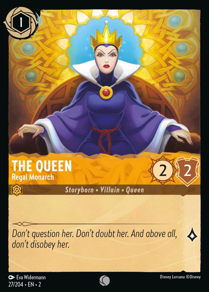 Carta The Queen · Regal Monarch