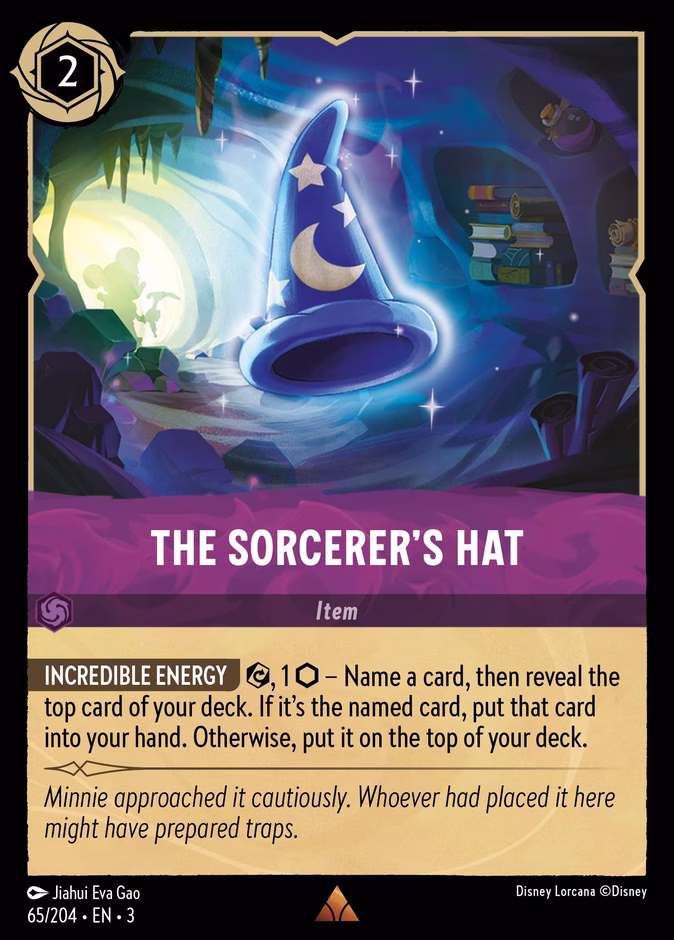 Carta The Sorcerer's Hat · 