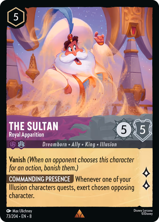 Carta The Sultan · Royal Apparition