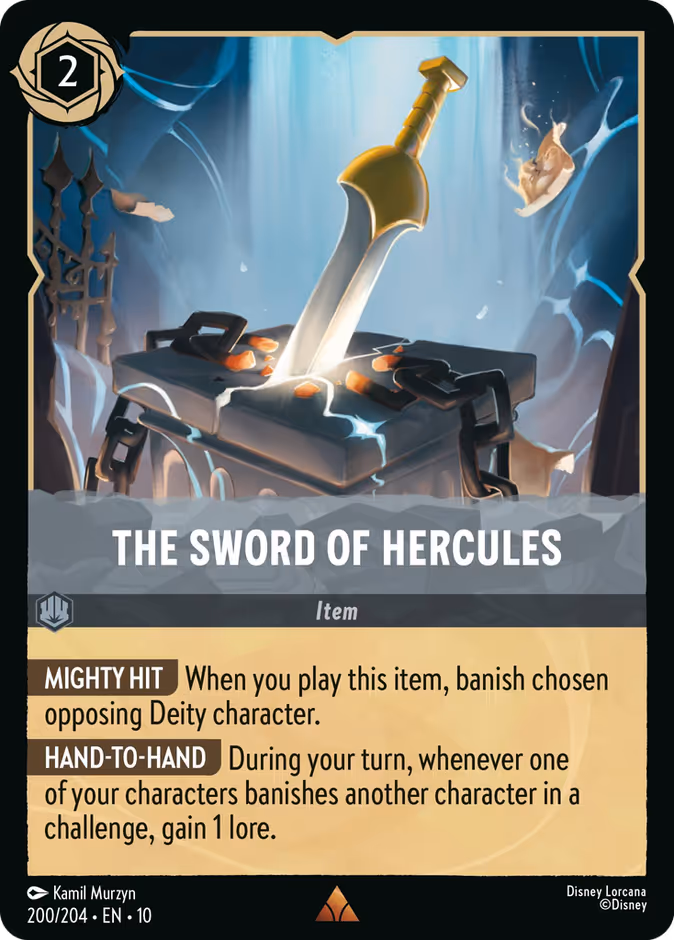 Carta The Sword of Hercules · 