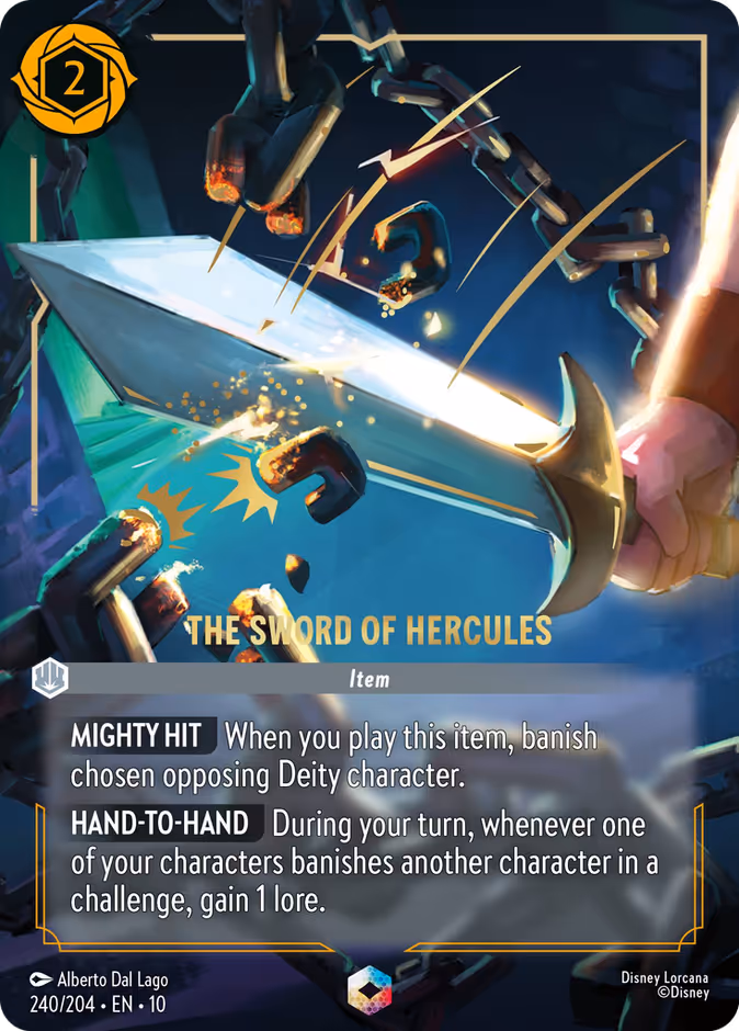 Carta The Sword of Hercules · 