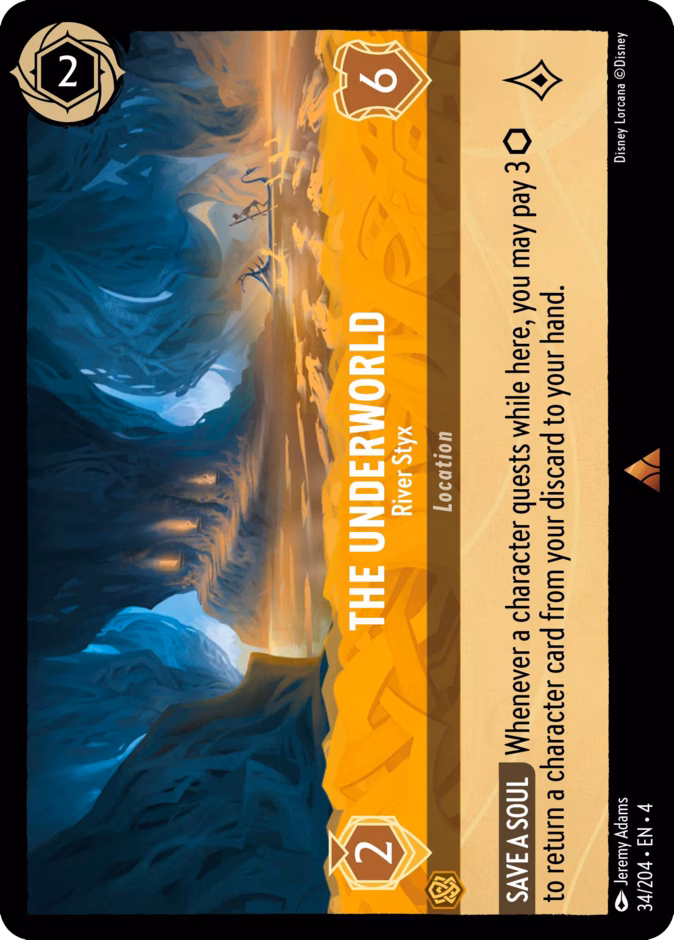 Carta The Underworld · River Styx