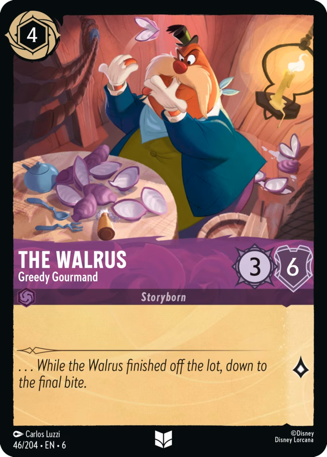 Carta The Walrus · Greedy Gourmand