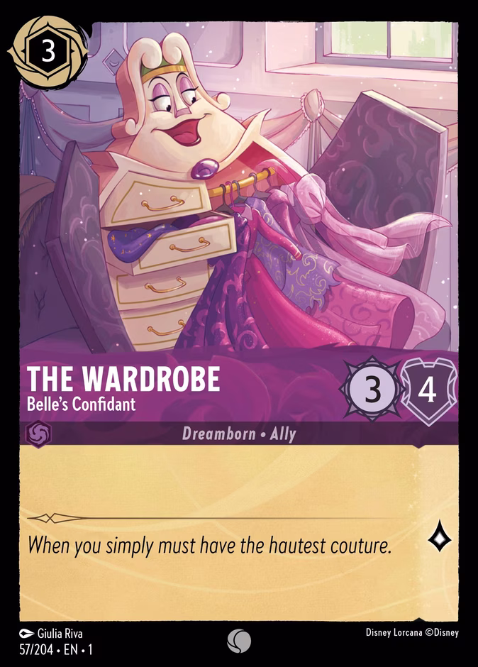 Carta The Wardrobe · Belle's Confidant