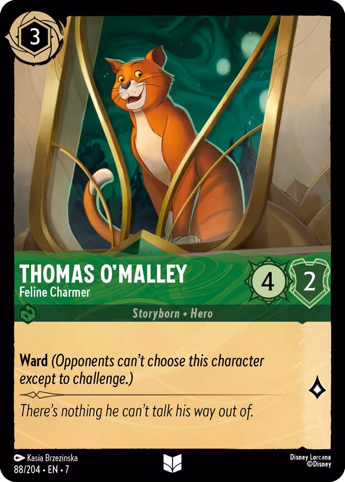 Carta Thomas O'Malley · Feline Charmer