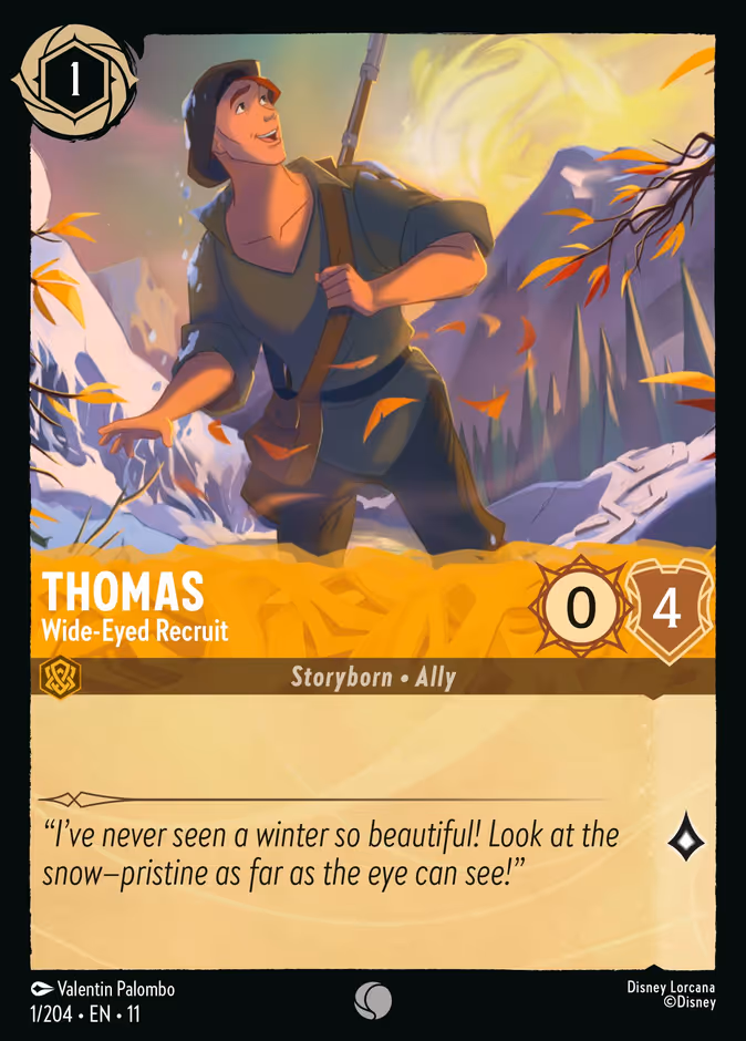 Carta Thomas · Wide-Eyed Recruit