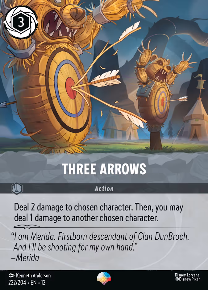 Carta oficial Three Arrows ·
