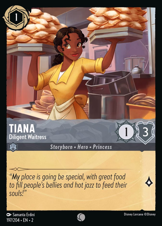 Carta Tiana · Diligent Waitress