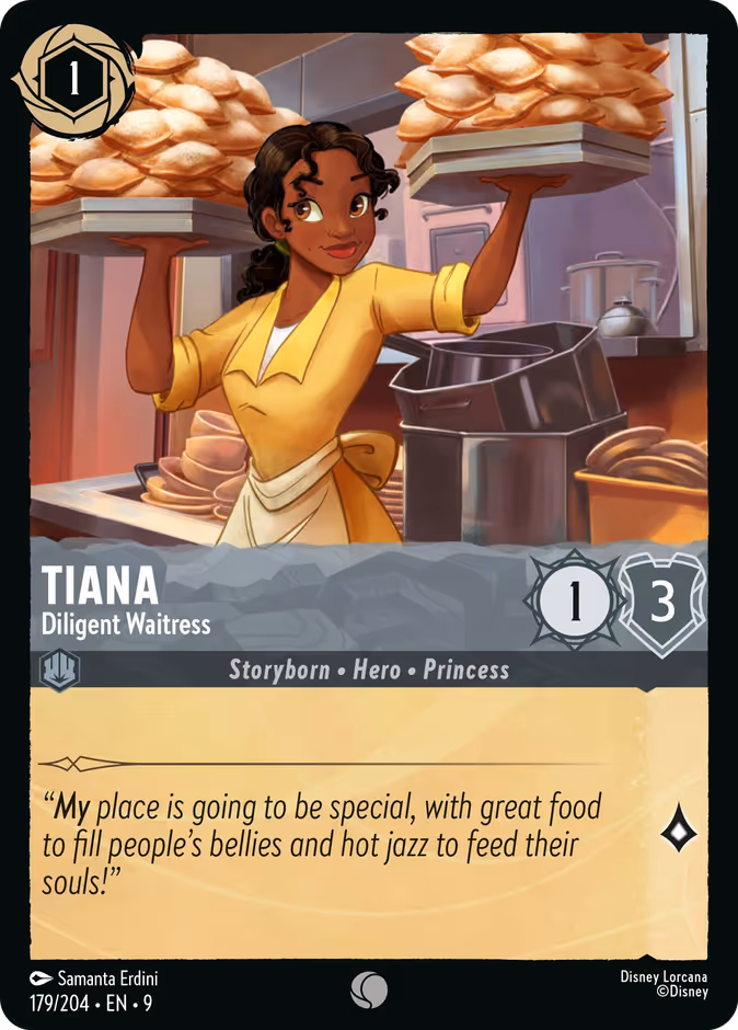 Carta Tiana · Diligent Waitress
