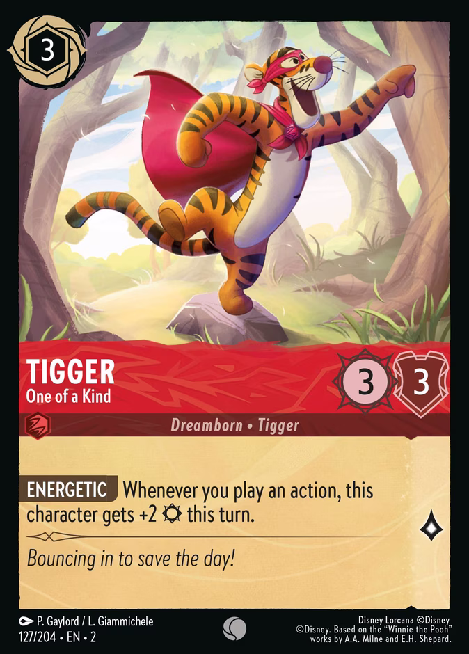 Carta Tigger · One of a Kind