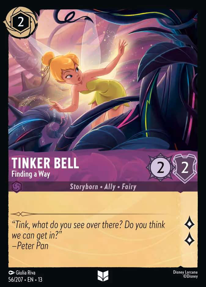 Carta Tinker Bell · Finding a Way