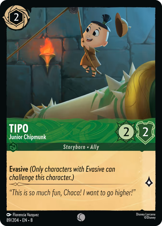 Carta Tipo · Junior Chipmunk