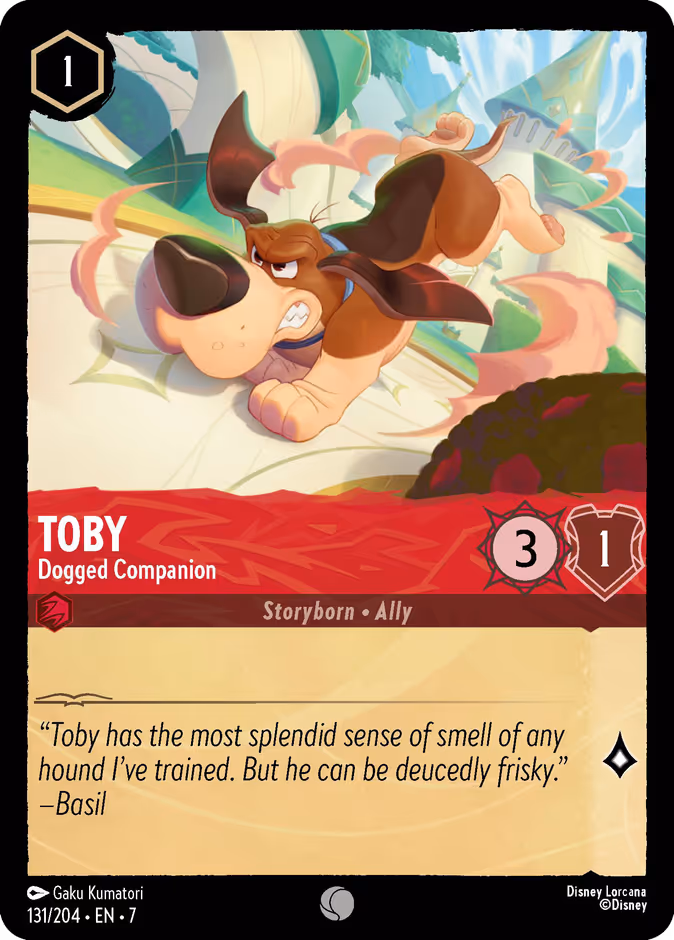 Carta Toby · Dogged Companion