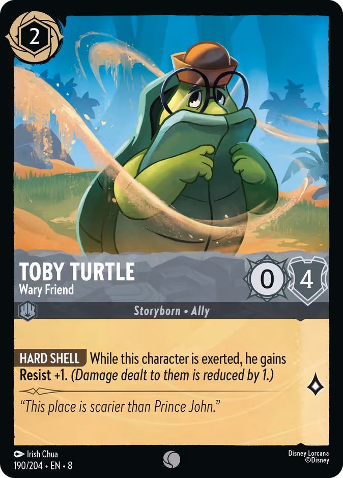 Carta Toby Turtle · Wary Friend