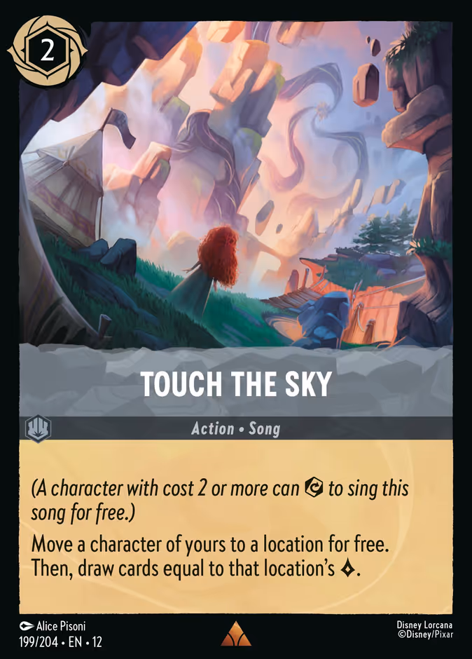 Carta Touch the Sky · 