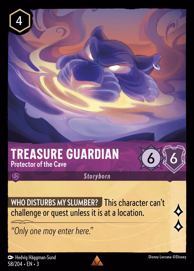 Carta Treasure Guardian · Protector of the Cave