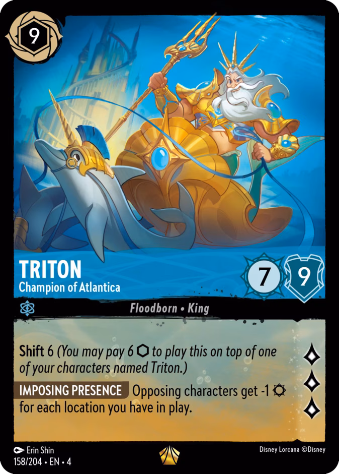 Carta Triton · Champion of Atlantica