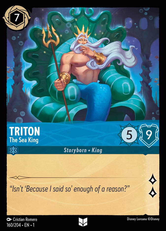 Carta Triton · The Sea King