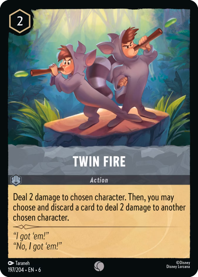 Carta Twin Fire · 