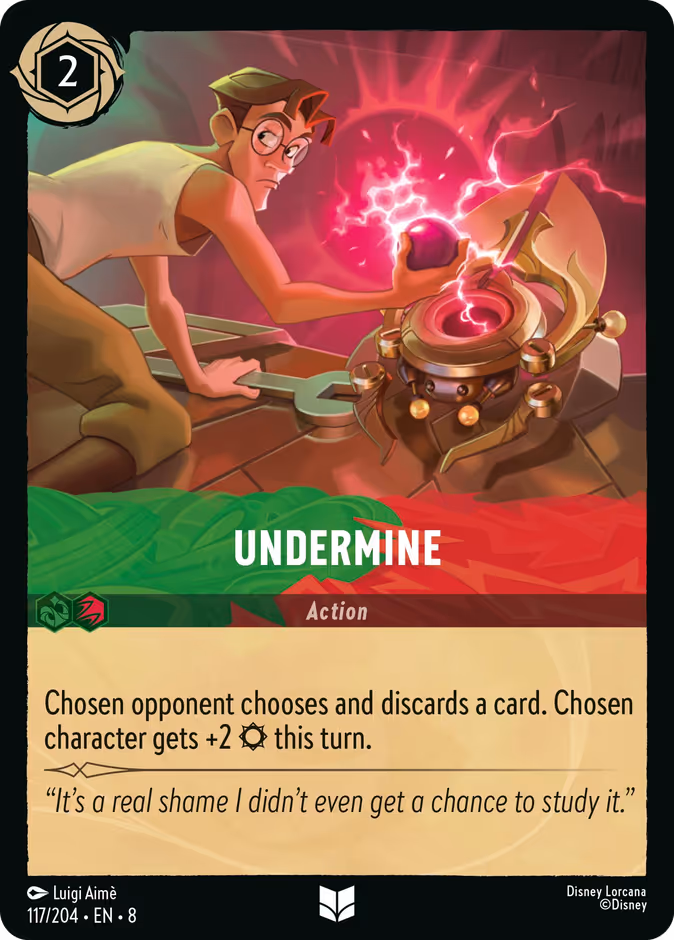Carta oficial Undermine ·