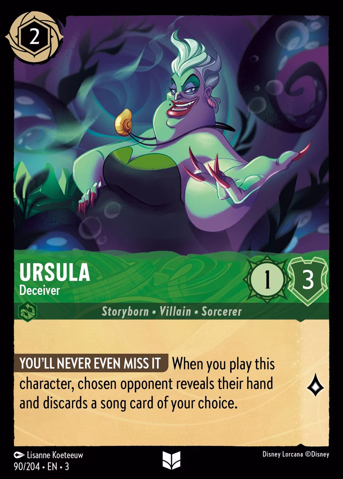 Carta Ursula · Deceiver