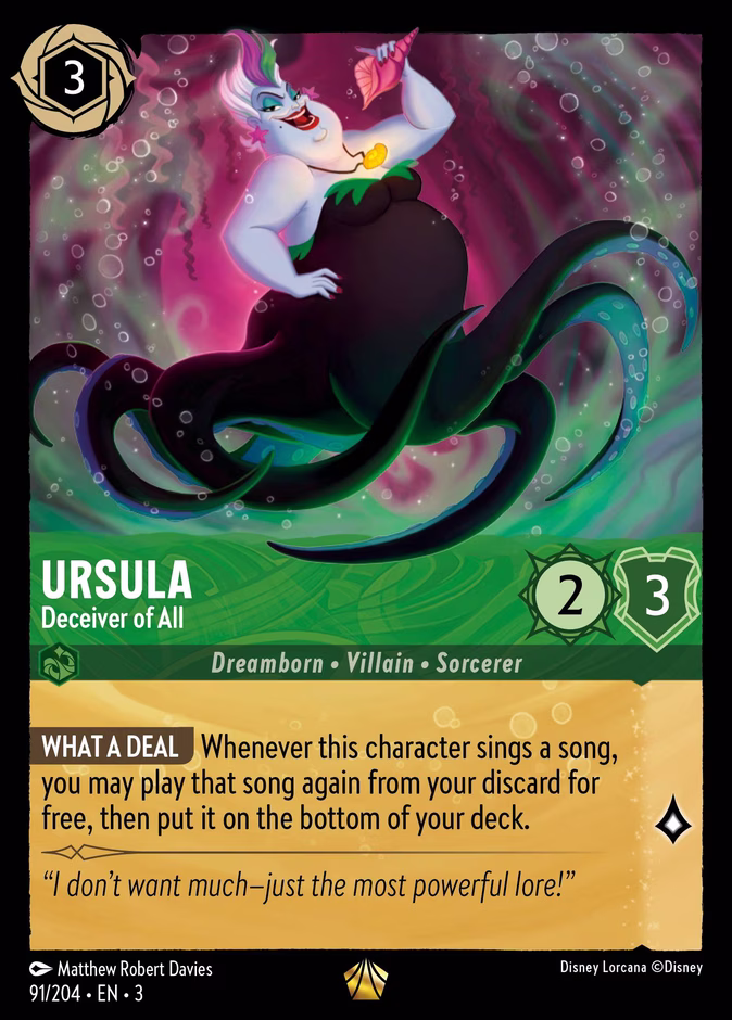 Carta Ursula · Deceiver of All