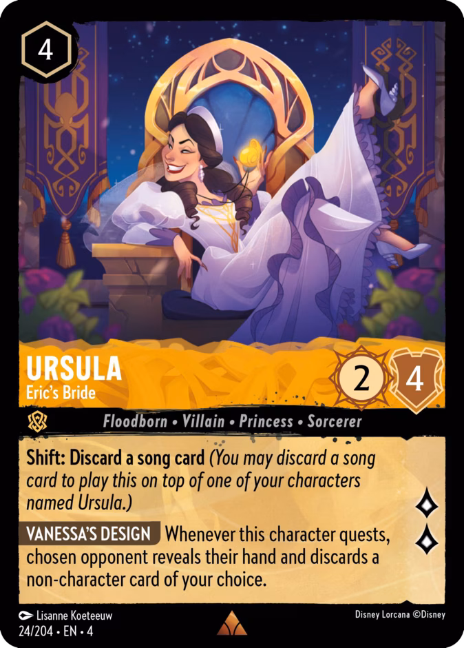 Carta Ursula · Eric's Bride