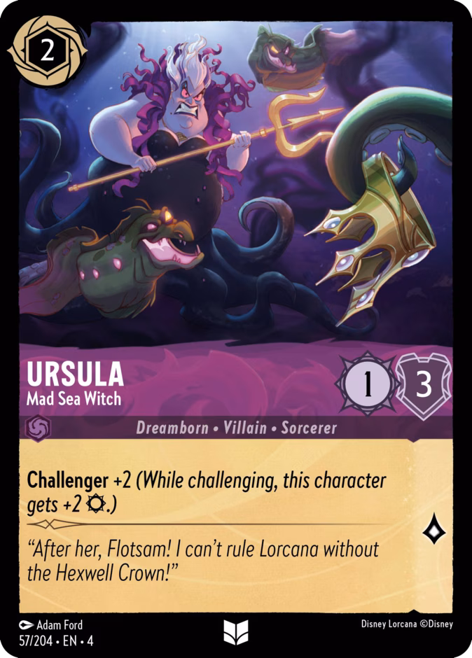 Carta Ursula · Mad Sea Witch