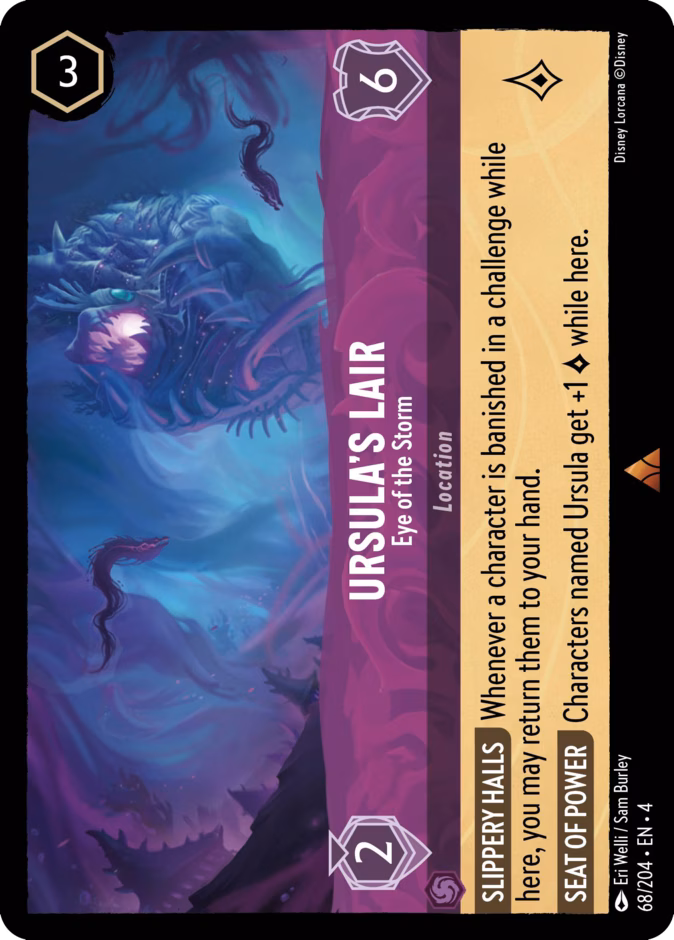 Carta Ursula’s Lair · Eye of the Storm